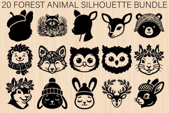 Download Forest Animal SVG Bundle - Bundle Collection