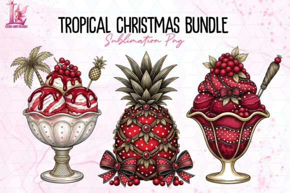 Download Tropical Christmas Bundle PNG - Bundle Collection