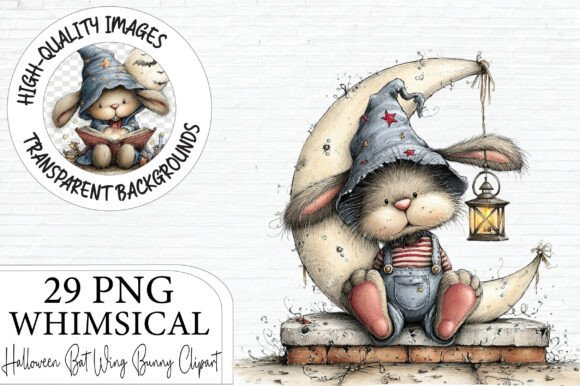 Download Halloween Bunny Clipart Bundle PNG - Bundle Collection