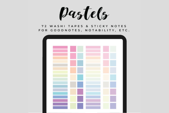 Download Digital Washi Tapes &amp; Sticky Notes - Tapes Collection