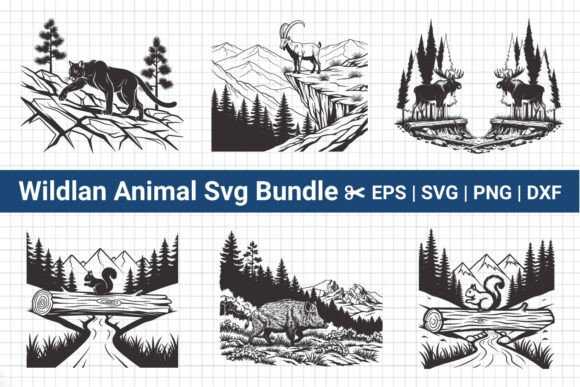 Download Wild Forest Animal SVG Bundle - Bundle Collection