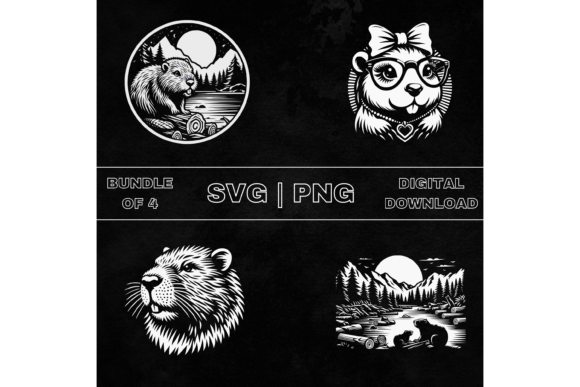 Download Beaver SVG Bundle, Beaver Clipart - Bundle Collection