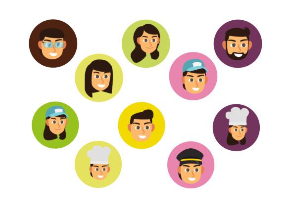 Download Professions Icon Vector Bundle - Bundle Collection
