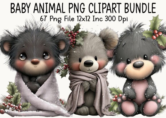Download Baby Animal PNG Clipart Bundle - Bundle Collection