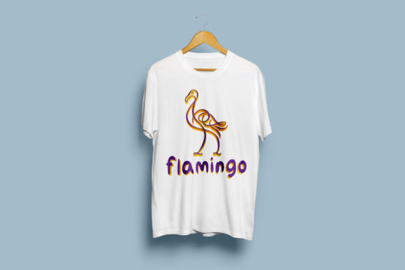Download Flamingo T Shirt Sublimation Animal Png - Sublimation animal png Collection