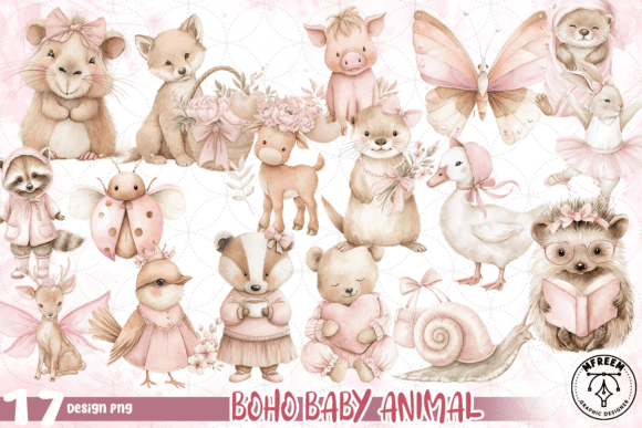 Download Boho Baby Animal PNG - Baby animal png Collection