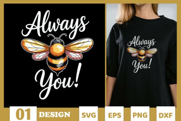Download Always Bee You! Bee Funny Animal SVG - Premium Resources