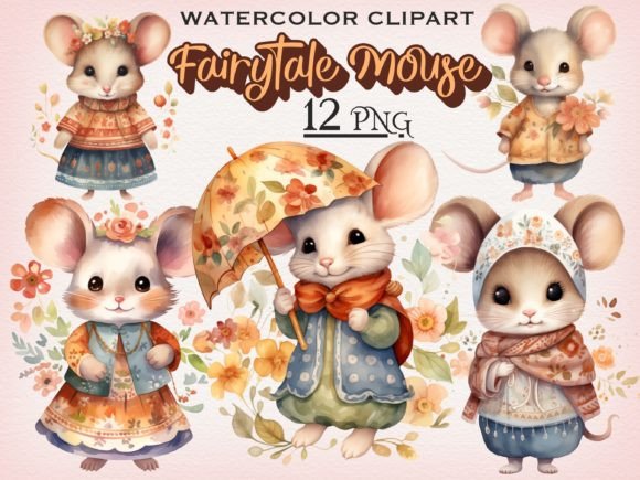 Download Fairytale Mouse PNG Bundle - Bundle Collection