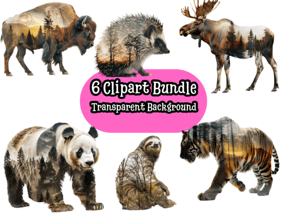 Download Double Exposure Wildlife Demo Bundle - Bundle Collection