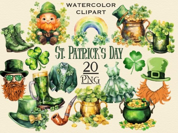 Download St Patricks Day PNG Bundle - Bundle Collection