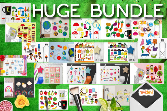 Download Kids Illustration Clipart Bundle - Bundle Collection