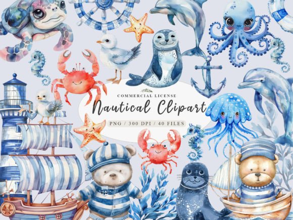 Download Sailor Clipart, Baby Nautical Clipart - Nautical clipart Collection