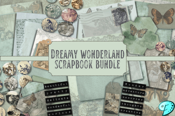 Download Dreamy Wonderland Scrapbook Bundle - Bundle Collection