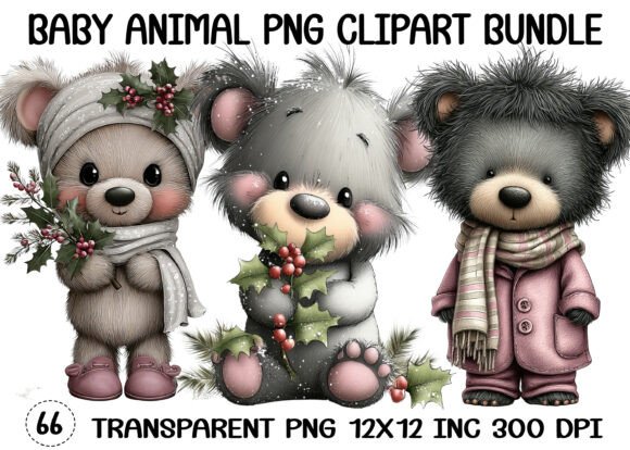 Download Baby Animal PNG Clipart Bundle - Bundle Collection