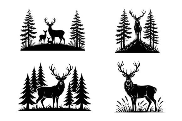 Download Forest Animal Silhouette Bundle - Bundle Collection